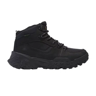 Pre-owned Timberland Motion Scramble Lace Up Mid Waterproof 'black'