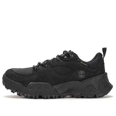 Timberland Motion Scramble Low Lace Up Waterproof Hikers 'black Nubuck'