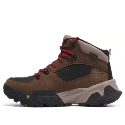 Timberland Motion Scramble Mid Lace-up Waterproof Hikers 'dark Brown Nubuck'