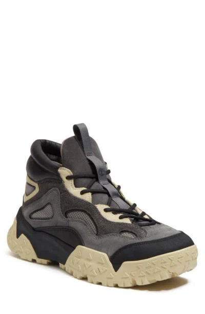 Timberland Motion Scramble Waterproof Boot In Dark Grey Suede