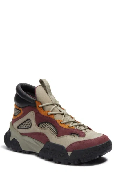 Timberland Motion Scramble Waterproof Boot In Medium Purple Suede