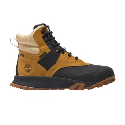Pre-owned Timberland Mt. Lincoln Boot 'wheat Black' In Brown