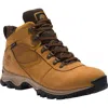 Timberland Keele Ridge Waterproof Leather Hiking Sneaker In Wheat