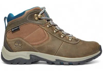Pre-owned Timberland Mt. Maddsen Waterproof Mid Full Grain (women's) Sneakers In Medium Grey In Gray