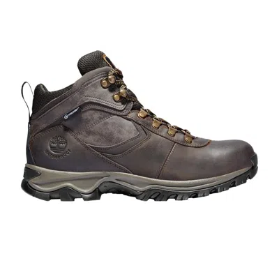 Pre-owned Timberland Mt. Maddsen Waterproof Mid Hiking Boot 'dark Brown' | Men's Size 10.5