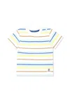 Timberland Multicolor T-shirt For Baby Boy With Logo In Multicolor