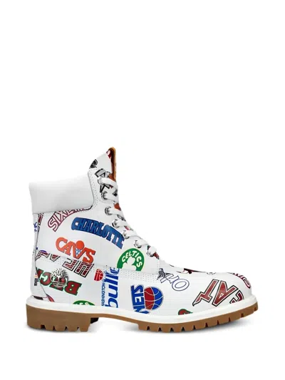 Timberland Nba East Meets West Boots In White