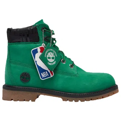 Pre-owned Timberland Nba X 6 Inch Premium Boot Junior 'raptors' | Green | Kid's Size 5