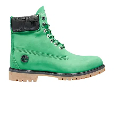 Pre-owned Timberland Nba X 6 Inch Premium 'boston Celtics' In Green