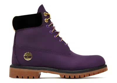 Timberland X Nba 6-inch Premium Los Angeles Lakers Boots In Purple