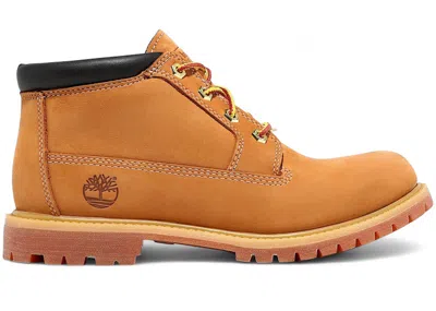 Pre-owned Timberland Nellie Double Waterproof Chukka Boot (women's) Sneakers In Wheat In Sand