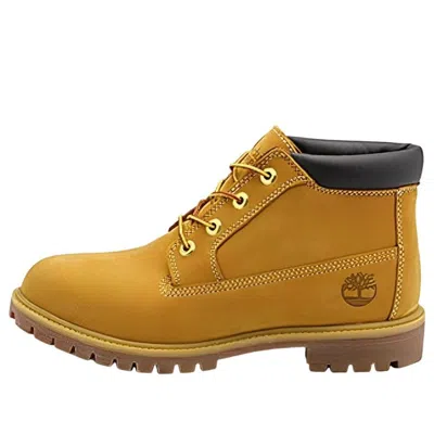 Timberland Nelson Premium Water Proof Boots 'chukka Wheat' In Brown