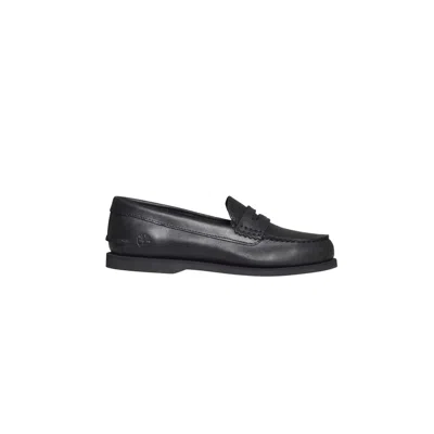 Timberland Flat Shoes In Black