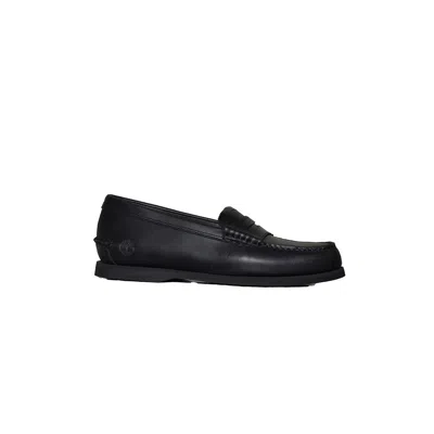 Timberland Flat Shoes In Black
