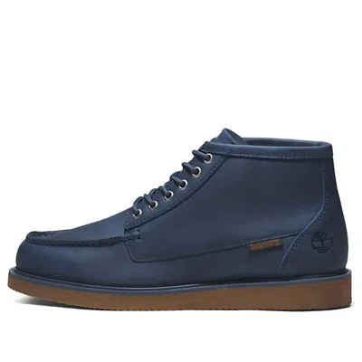 Timberland Newmarket Ii Moc Toe Chukka Boots 'navy Nubuck' In Blue