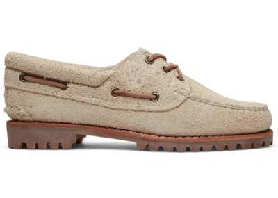 Pre-owned Timberland Noreen Boat Shoe (women's) Sneakers In Beige In Sand