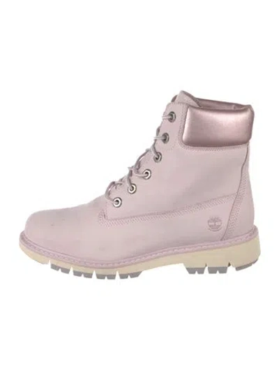 Pre-owned Timberland Nubuck Combat Boots