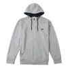 Timberland Oyster River Zip Front Hoodie 'grey' In Gray