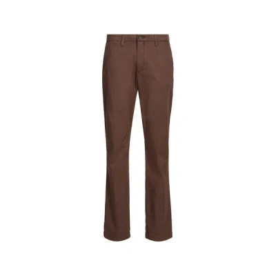 Timberland Pantalon Droit En Coton Mélangé In Brown