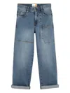 Timberland Patch-pocket Cotton Jeans In Blue