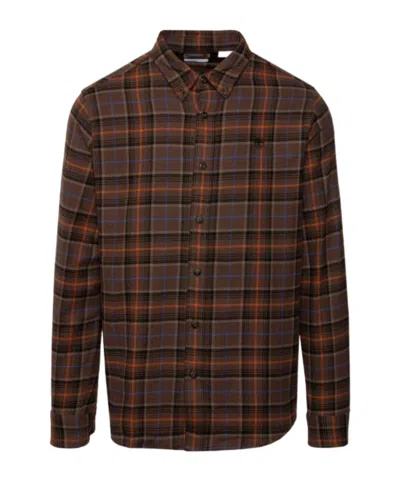 Timberland Plaid Shirt In Black