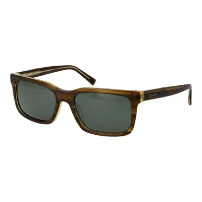 Timberland Plastic Men's Sunglasses In Brown