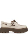 Timberland Platform Loafers In Neutral