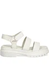Timberland Platform Strap Sandals In White