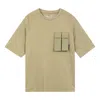 Timberland Pocket T-shirt 'light Khaki' In Green