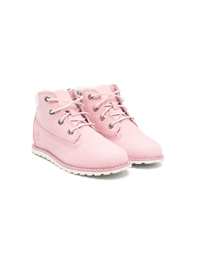 Timberland Kids' Pokey Pine Boots In Pink