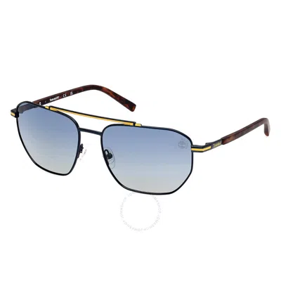 Timberland Polarized Smoke Navigator Men's Sunglasses Tb00038 91d 60