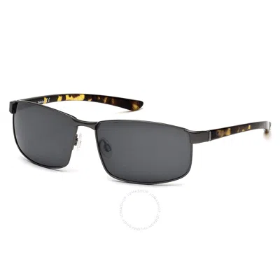 Timberland Polarized Smoke Rectangular Men's Sunglasses Tb9035 09d 61