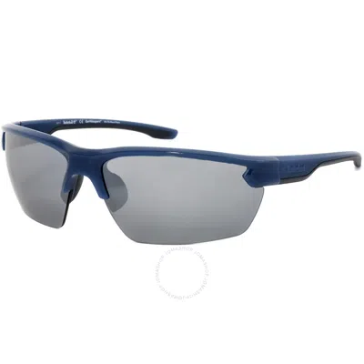 Timberland Polarized Smoke Sport Unisex Sunglasses Tb9251 90d 74 In Gray