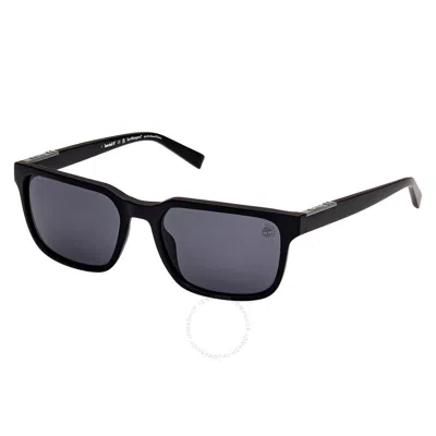 Timberland Polarized Smoke Square Men's Sunglasses Tb00008 02d 56