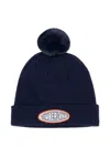 Timberland Pom-pom Beanie Hat In Blue