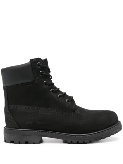 Timberland Premium 6 Inch Lace Up Waterproof Boot | In Black