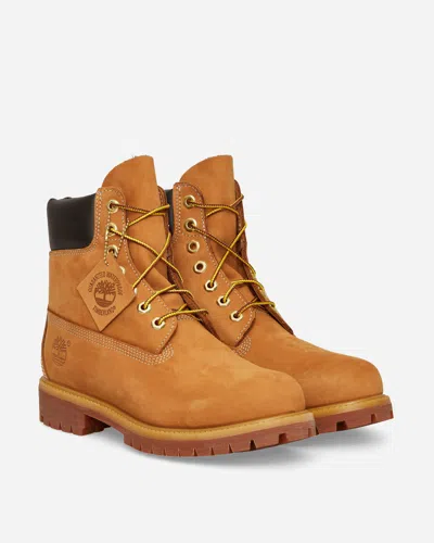 Timberland Premium 6 Inch Boots Wheat In Brown