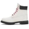 Timberland Men's 6" Premium Boot Bright White In Multi