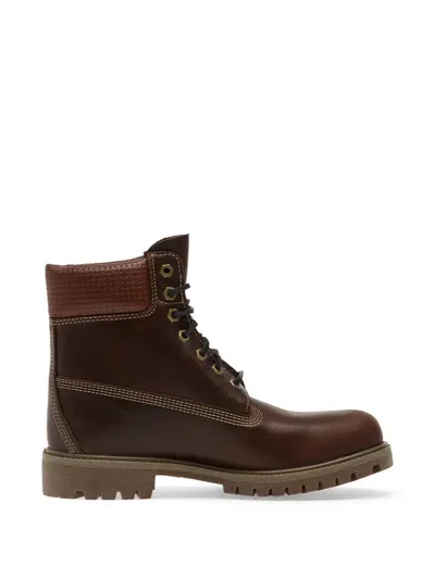Timberland Premium 6-inch Lace-up Waterproof Boots In Brown