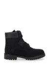 Timberland Premium 6 Inch Lace Up Waterproof Boot Black In Black