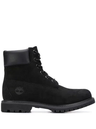 TIMBERLAND TIMBERLAND PREMIUM 6 INCH LACE UP WATERPROOF BOOT BLACK SHOES