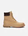 Timberland Lace-up Ankle Boots In Burgundy