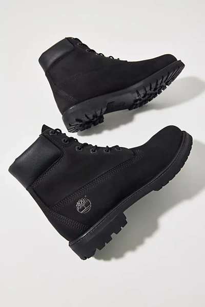 Timberland Premium 6 Inch Lace Up Waterproof Boot | In Black