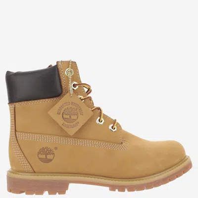 Timberland Premium 6 Inch Leather Ankle Boots In Brown