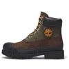 Timberland Premium 6 Inch Rubber-toe Boot 'dark Brown' In Multi