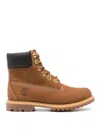 Timberland Premium 6 Inch Lace Up Waterproof Boot In Beige