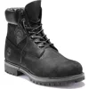 Timberland Timb 6 Padded Collar Waterproof Boot In Black