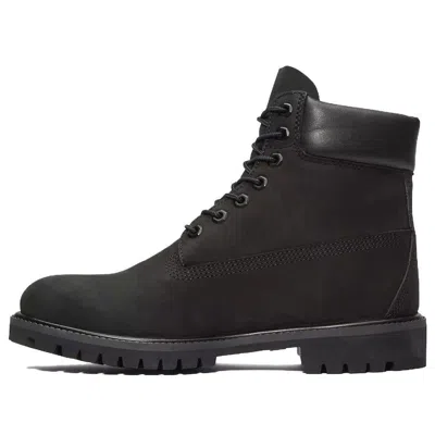 Timberland Premium 6 Inch Waterproof Boot 'black Nubuck'
