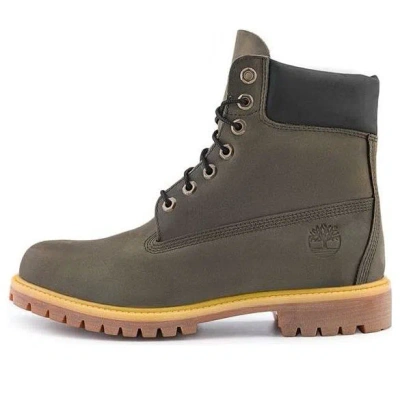 Timberland Premium 6 Inch Waterproof Boot 'olive Green Black'