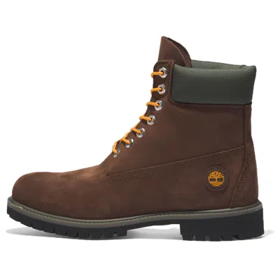 Timberland Premium 6 Inch Waterproof Boots 'brown Orange'